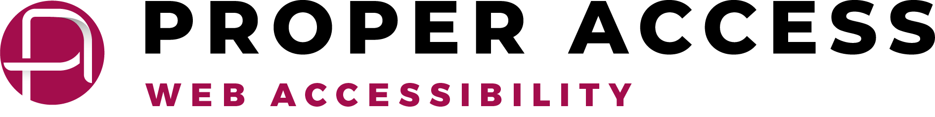 Proper Access - web accessibility