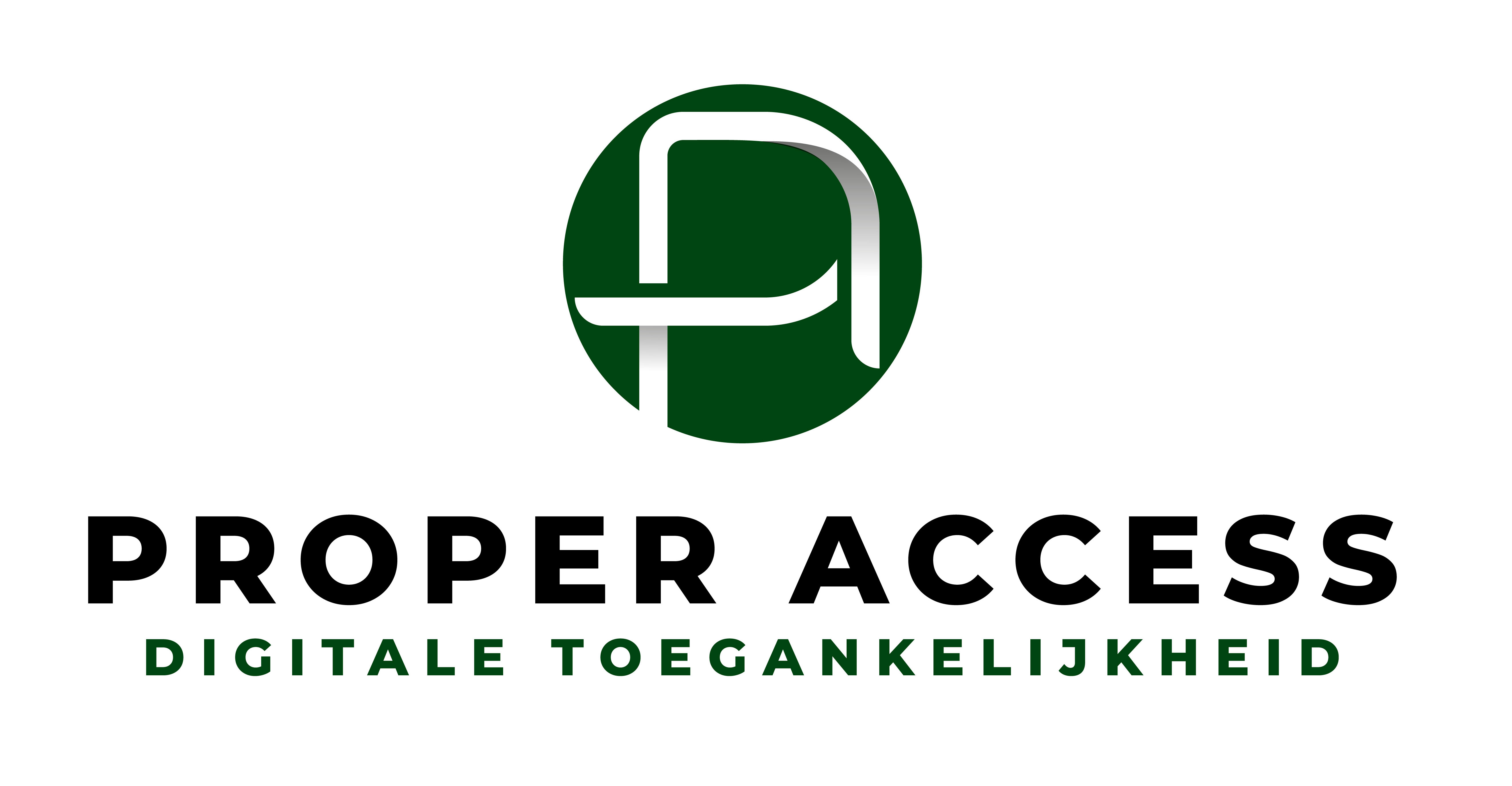 Proper Access digitale toegankelijkheid